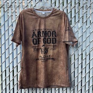 Non-branded extra-large 3-D T shirt, or or wear formal